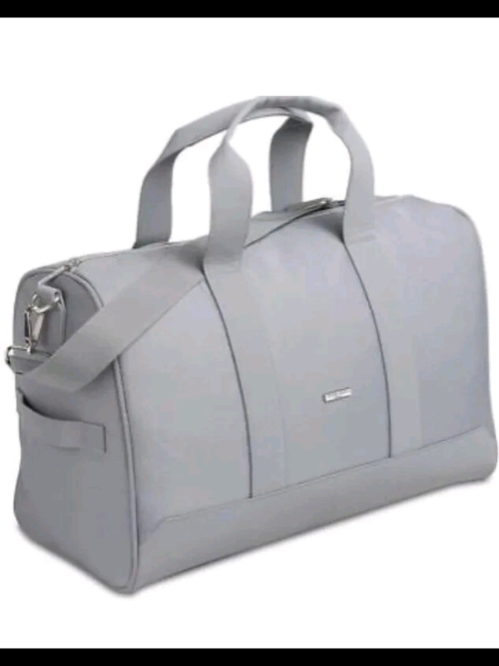 NEW Giorgio Armani Holdall, Gym, Travel, Weekend Grey Bag
